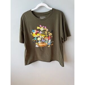 WOMEN'S TEEN NICKELODEON REN & STIMPY HEY ARNOLD RUGRATS Shirt Size 2XL